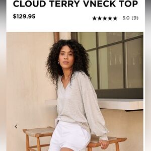 TravisMathew women’s cloud v-neck shirt